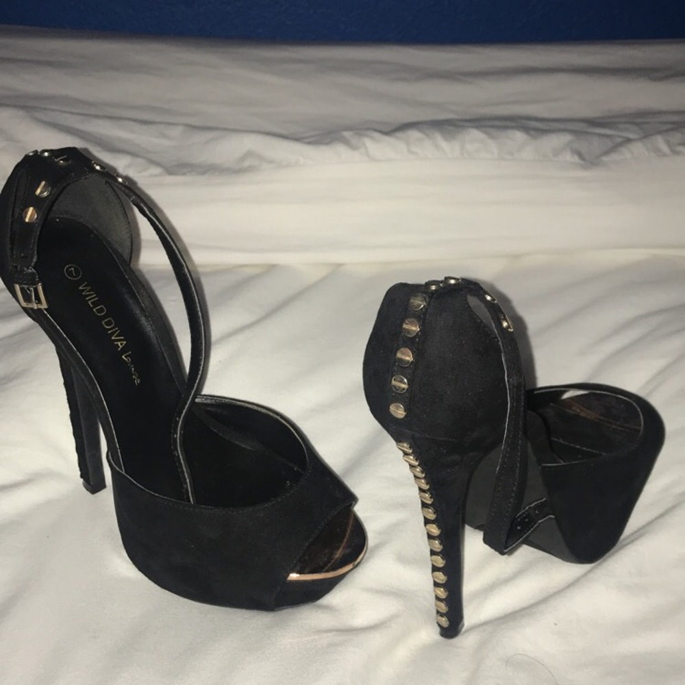 One time worn heels